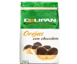 Orejas con chocolate