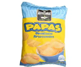 Papas onduladas 100g