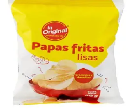 Papas fritas lisas 200g